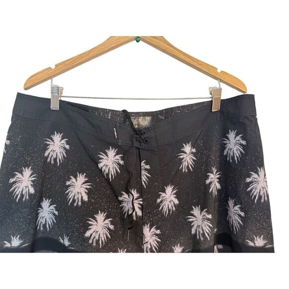 O’Neill Men’s Hyperfreak Heat Block Striped Black Gray Swim Boardshorts 42 - Picture 8 of 15